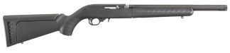 RUGER 10/22 TD 22LR BL/SY 16″ TB FLT