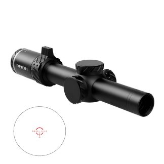 RITON OPTICS 3 TACTIX 1-8X24 30MM OT BLK