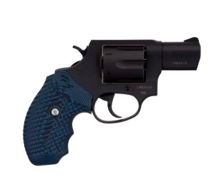 TAURUS 856 38SP BLK/VZ BLUE CYC 2″ FS