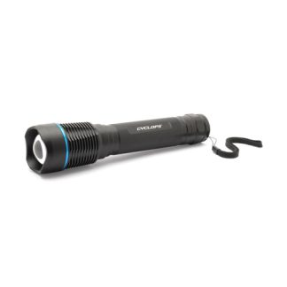 BRONTES 2K FLASHLIGHT – BLACK, 2000 LUMENS