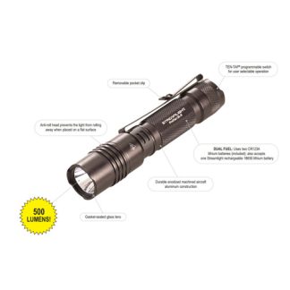 PROTAC 2L-X TACTICAL LIGHT – WITH TWO CR123A LITHIUM BATTERIES – CLAM PROTAC 2L-X TACTICAL LIGHT – WITH TWO CR123A LITHIUM BATTERIES – CLAM