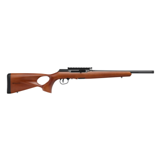 Savage Arms A22 Timber Thumbhole Rifle .22 LR 10rd Magazine 16.5″ 1/2×28 Threaded Barrel Wood