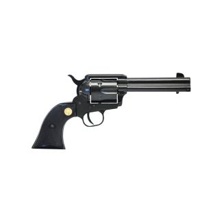 Chiappa 1873 S.A. Black Revolver .22LR 6rd Capacity 4.75″ Barrel Black Plastic Grips