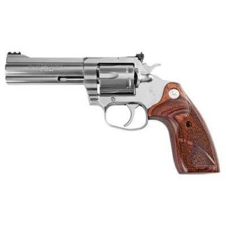 Colt King Cobra Handgun .357 Rem Mag 6rd Capacity 4″ Barrel Stainless Finish Wood Grips CA Compliant