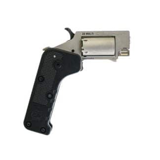 Standard Mfg Switch Gun Handgun Combo .22 WMR & .22 LR 5rd Capacity .75″ Barrel Silver with Black Grip