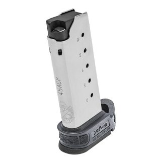 Springfield XD-S MOD.2 Tactical Extended Magazine Grey .45 ACP 6/rd Springfield XD-S MOD.2 Tactical Extended Magazine Grey .45 ACP 6/rd