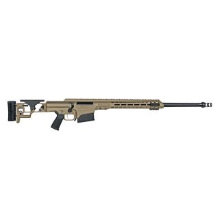 Barrett MRAD Folding Stock Rifle 6.5 Creedmoor 10rd Magazine(2) 24” Fluted Barrel FDE Finish
