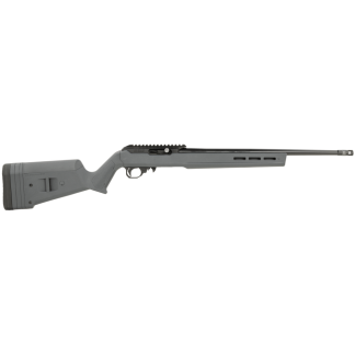Black Rain Ordnance Hunter Rifle .22 LR 10rd Magazine 18″ Threaded Barrel Stealth Grey