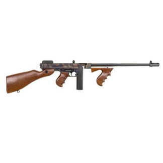 Thompson 1927A-1 Deluxe Carbine Rifle .45 ACP 20rd Magazine 16.5″ Barrel with 1.5″ Compensator Thompson 1927A-1 Deluxe Carbine Rifle .45 ACP 20rd Magazine 16.5″ Barrel with 1.5″ Compensator