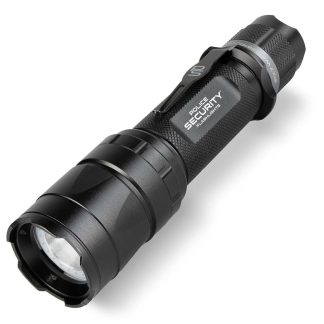 Police Security Flashlights Trac Tact RX Flashlight 1500 Lumens Black