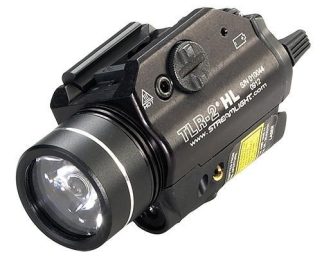 Streamlight TLR-2 HL (High Lumen) Rail Mounted Tactical LED Light with Aiming Laser
