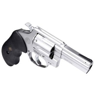 Rossi Rm64 Handgun .357 Mag 6rd Capacity 4″ Barrel Silver with Black Grip