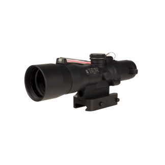 Trijicon Compact ACOG 3×30 Rifle Scope Red Chevron .223/62gr. w/ Mount Illuminated Black Trijicon Compact ACOG 3×30 Rifle Scope Red Chevron .223/62gr. w/ Mount Illuminated Black