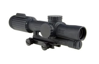 Trijicon VCOG Rifle Scope – 1-6x24mm Red Segmented Circle/Crosshair MOA Reticle w/ Thumb Screw Mt.