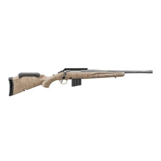 Ruger American Gen II Ranch Rifle 6.5 Grendel 10rd Magazine 16.1″ 5/8×24 Threaded Barrel FDE