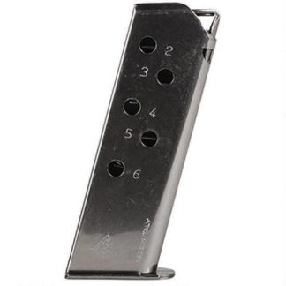 Walther PPK Magazine .380 ACP Nickel 6/rd Walther PPK Magazine .380 ACP Nickel 6/rd