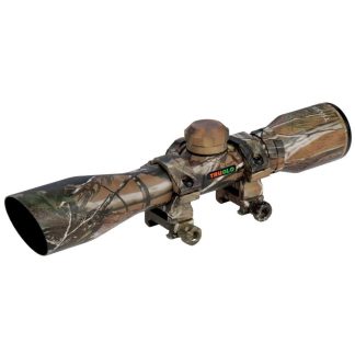 Truglo Compact Shotgun Rifle Scope – 4x32mm Diamond Ballistic Realtree APG