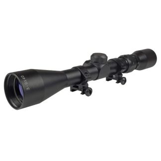 Truglo Buckline Rifle Scope – 3-9x40mm BDC Reticle Black Matte
