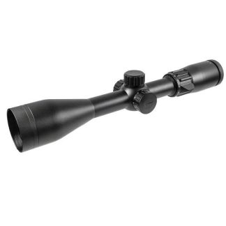 Truglo Intercept Rifle Scope – 3-9x42mm Illuminated BDC Reticle Black Matte