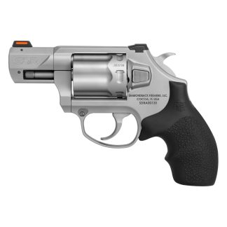 Diamondback Firearms SDR .357 Magnum DA/SA Revolver – Stainless Glass Bead Finish | 2″ Barrel