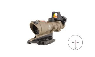 TRIJICON ACOG 4X32 ECOS FDE 5.56MM RMR TRIJICON ACOG 4X32 ECOS FDE 5.56MM RMR